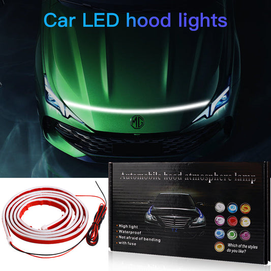 CAR HOOD STRIP NEON SCAN LIGHT