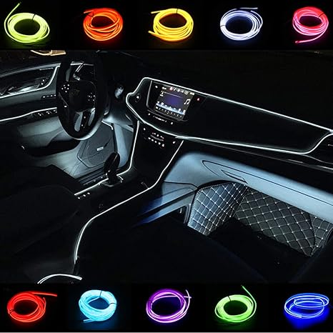 Car Lighting Kit Car Interior Decorative lighting accessories Wiring Neon Strip